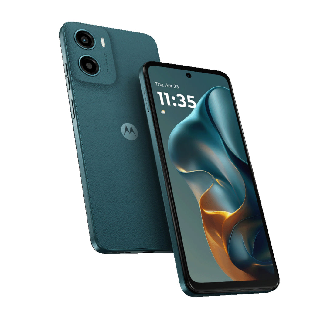 Motorola G05 4G Smartphone, 4 GB RAM, 256 GB Storage, Forest Green