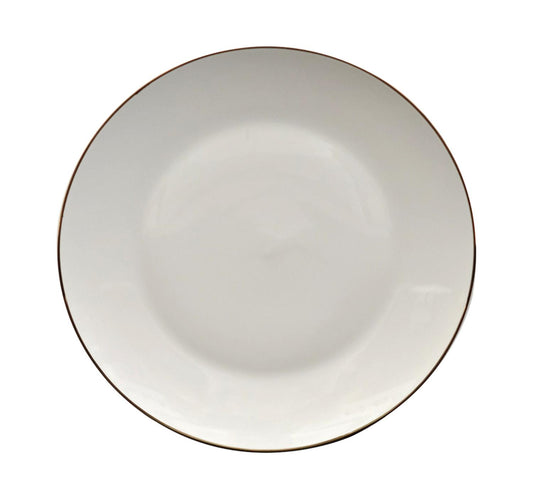 طبق عشاء بيرل نوار، ١٠.٥ بوصة، أبيض، NBC105GR-LIM