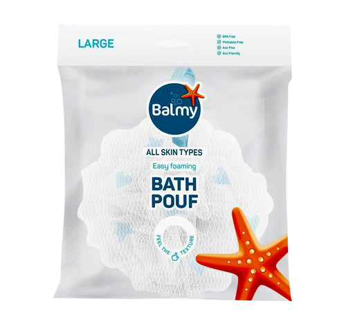 Balmy Bath Pouf Large 1 pc