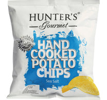 رقائق البطاطس المطبوخة يدويًا من هانترز جورميه بنكهة ملح البحر 40 جم