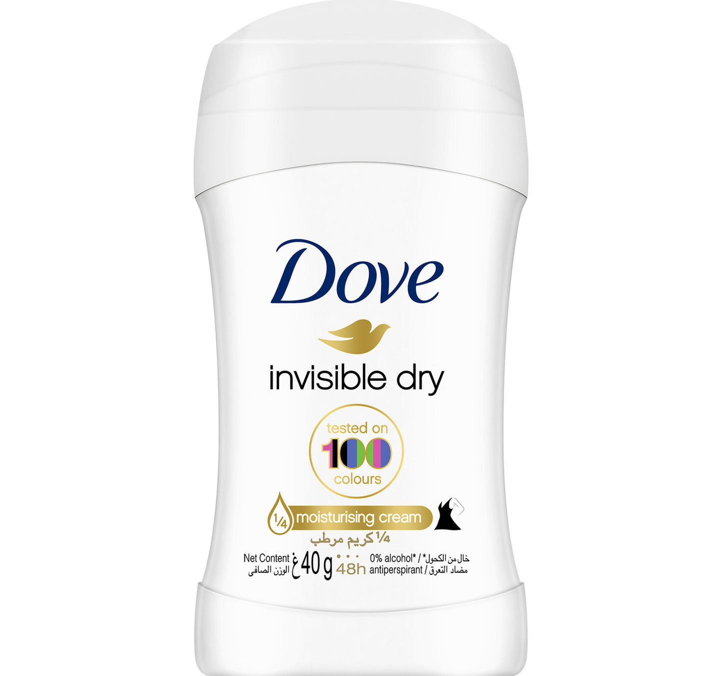 Dove Women Anti-Perspirant Deodorant Stick Invisible Dry Alcohol Free 40 g