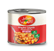 فاصوليا مطبوخة معلبة في صلصة الطماطم من حدائق كاليفورنيا 220 جم