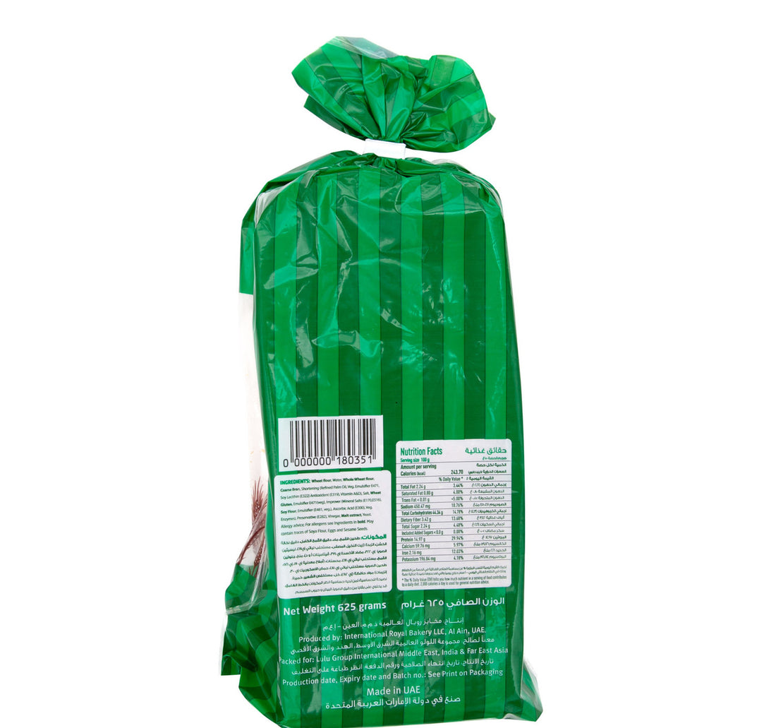 Oven Fresh Whole Meal Sliced Bread 625 g