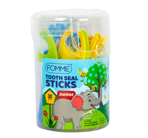 Fomme Junior Dental Floss Sticks 32 pcs
