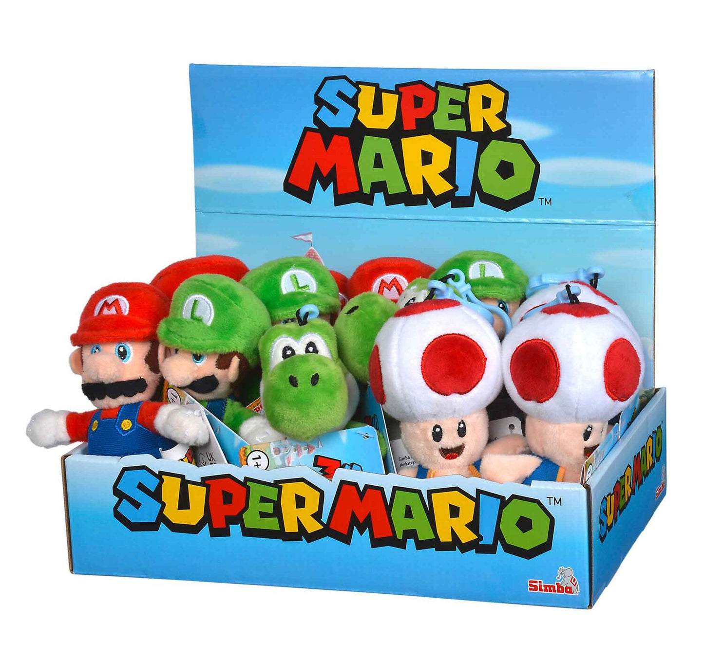 Super Mario Plush Key Chain, 1092310