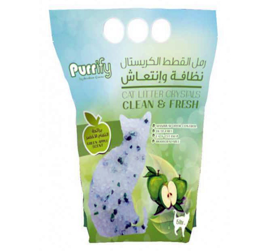 Purrify Cat Litter Clean & Fresh Green Apple 5 Litre