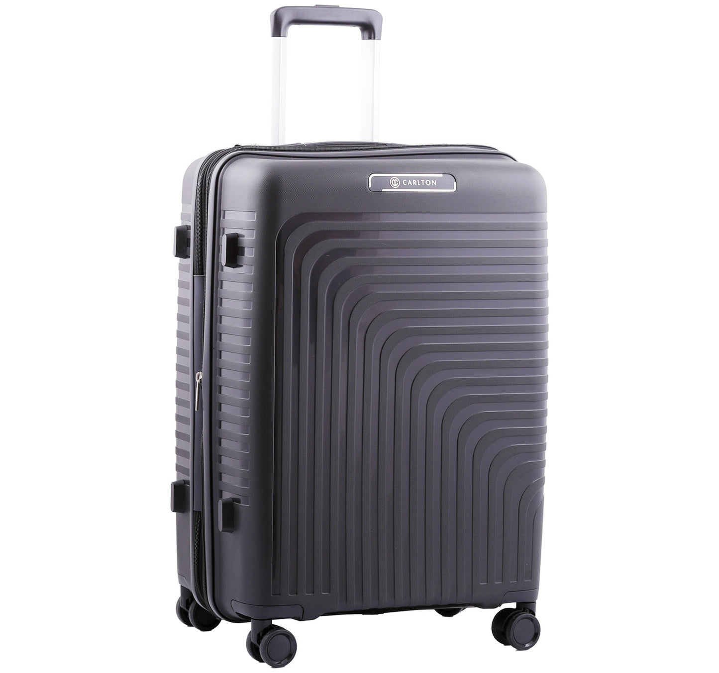 Carlton Wego 4 Double Wheel Hard Trolley, 75 cm, Black