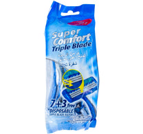 Home Mate Triple Blade Disposable Razors 10 pcs