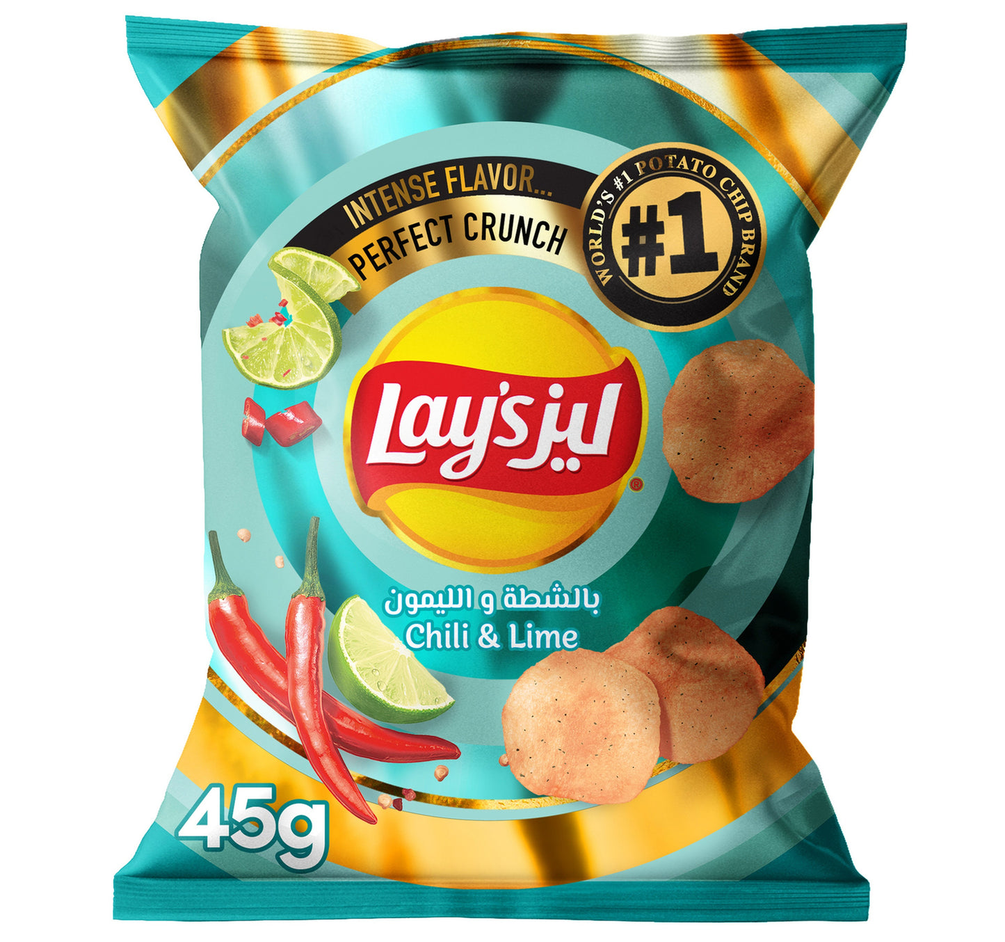 Lay's Chili & Lime Potato Chips 45 g