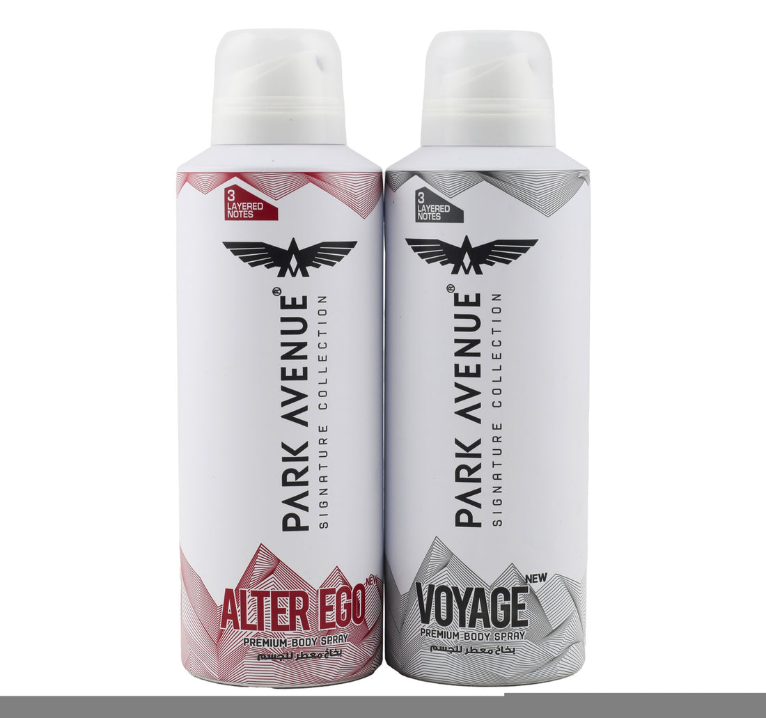 مزيل عرق للجسم من بارك أفينيو سيجنتشر للرجال، عبوة متنوعة، 2 × 150 مل