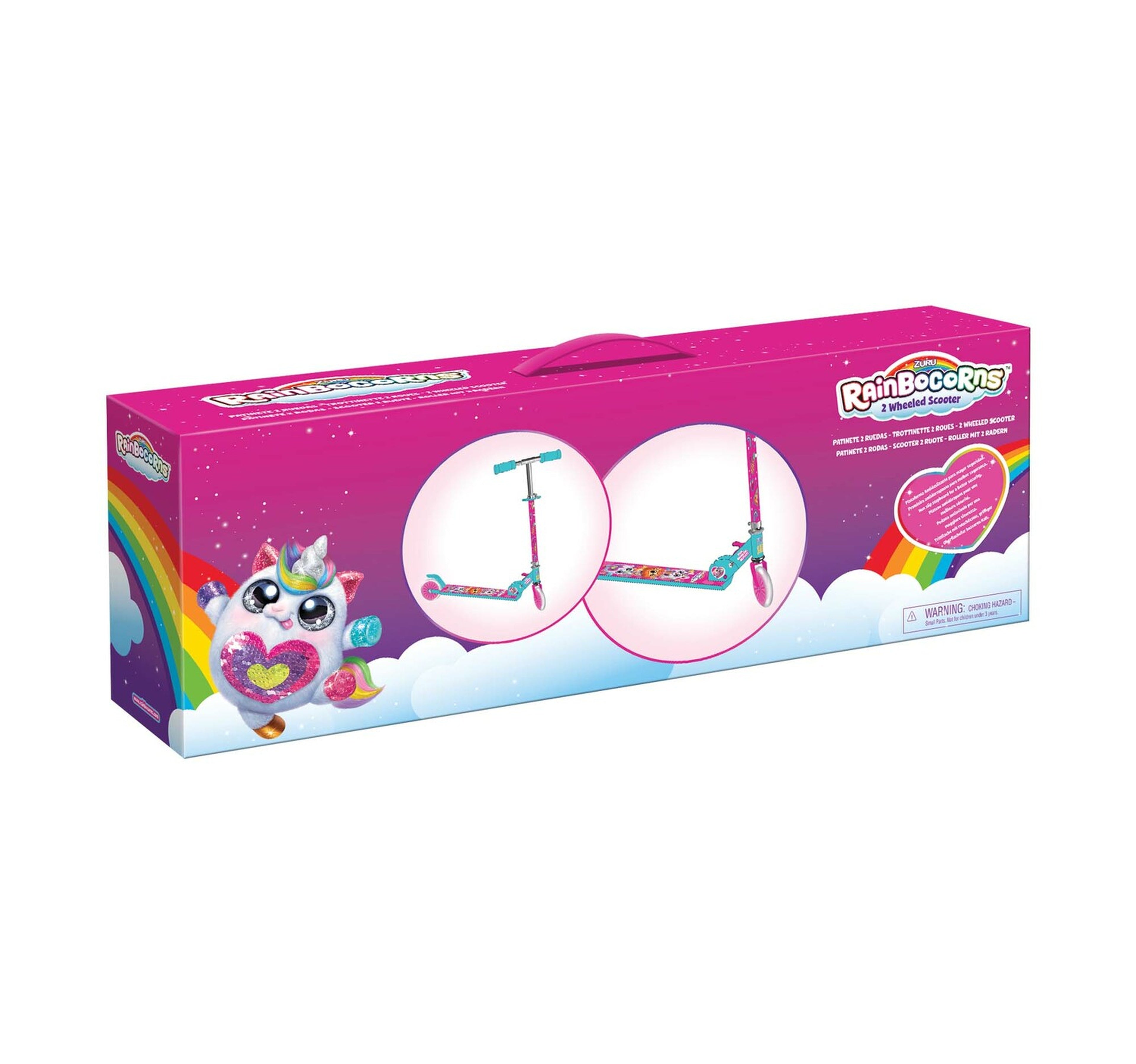 Rainbow Corns 2 Wheel Scooter 2WSRC101