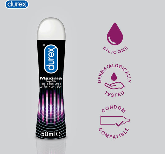 Durex Maxima Silicone Lubricant Gel 50 ml