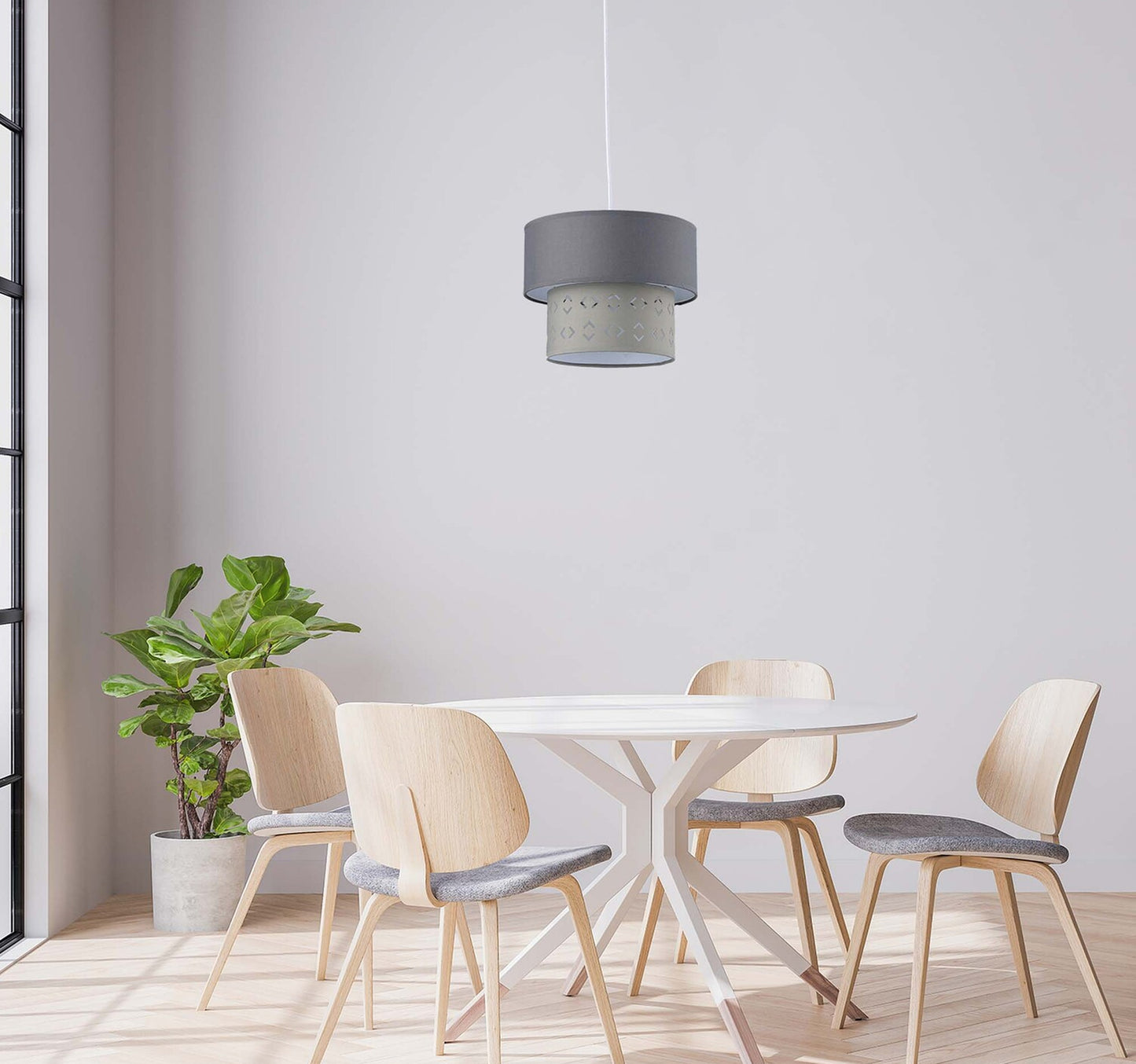 Maple Leaf Fabric Ceiling Pendant Lamp Light Shade 30x30x23cm LZ9201-2 Assorted