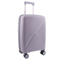 Ambest Polypropylene 4 Wheel Hard Trolley, 20 inches, Assorted, 43704