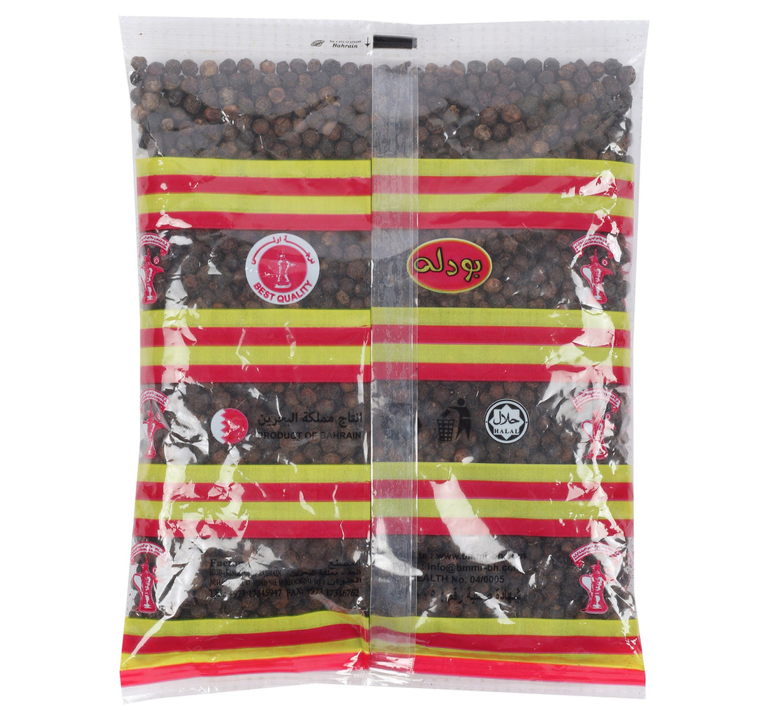 Budallah Black Pepper Whole Packet 200 g