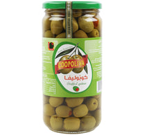 زيتون أخضر محشو كوبوليفا 700 غرام