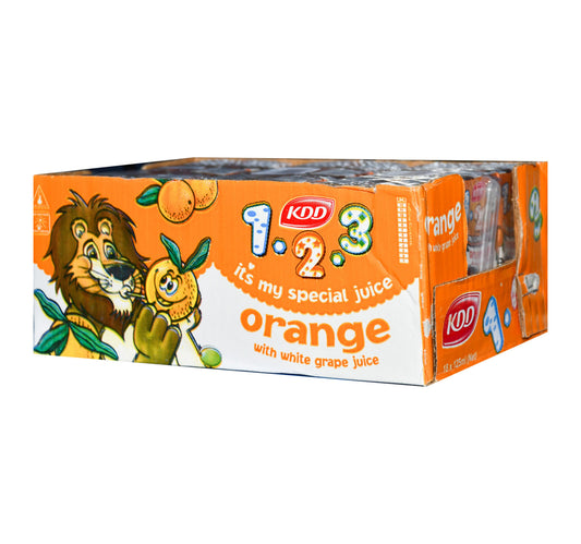 KDD Orange with Grape Juice 18 x 125 ml