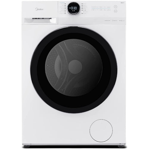 غسالة ومجفف تحميل أمامي من ميديا ​​MF200D80BW/W سعة 8/6 كجم