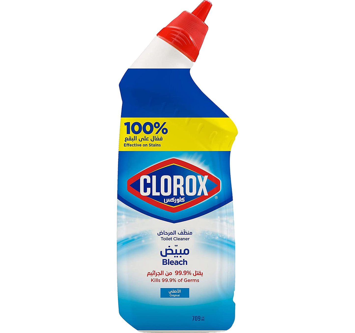كلوركس منظف المراحيض الأصلي مع مبيض 709 مل