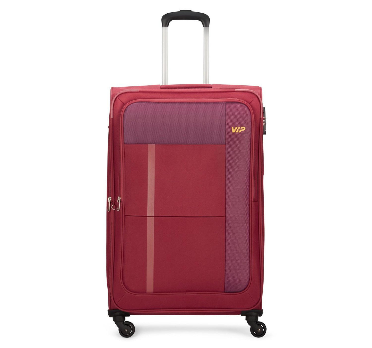VIP Toronto Plus 4 Wheel Soft Trolley, 69 cm, Red