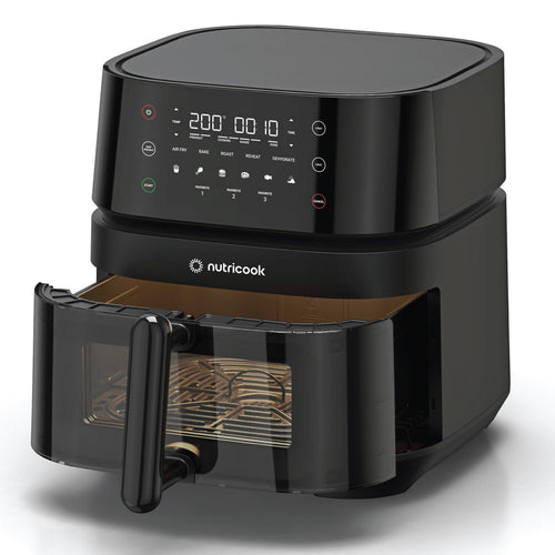 Nutricook Air Fryer 3 with Digital Control Panel Display, 5.7 L, 1700 W, Black, NC-AF357V