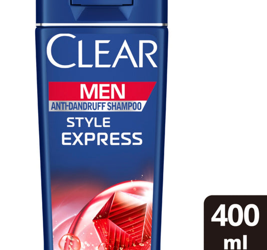 Clear Men 2in1 Style Express Anti-Dandruff Shampoo 400 ml
