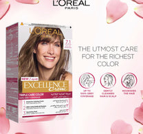 L'Oreal Paris Excellence Creme 7.1 Ash Blonde 1 pkt