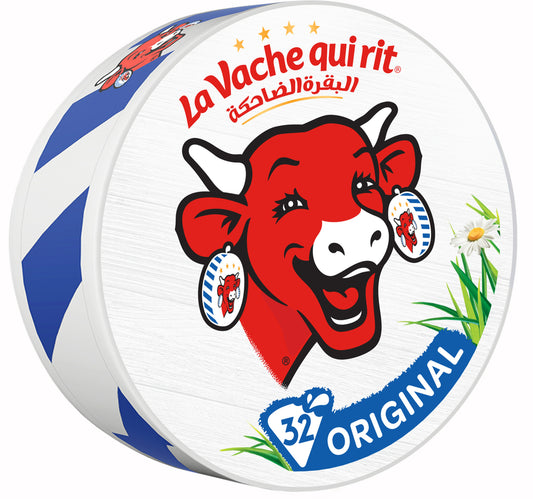 La Vache qui rit Original Spreadable Cheese Triangles 32 Portions 480 g
