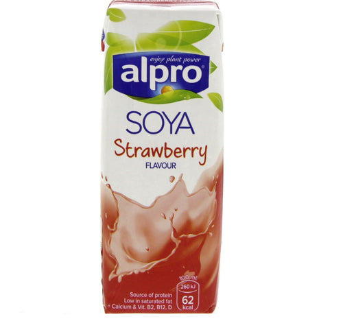 Alpro Soya Milk Strawberry 250 ml