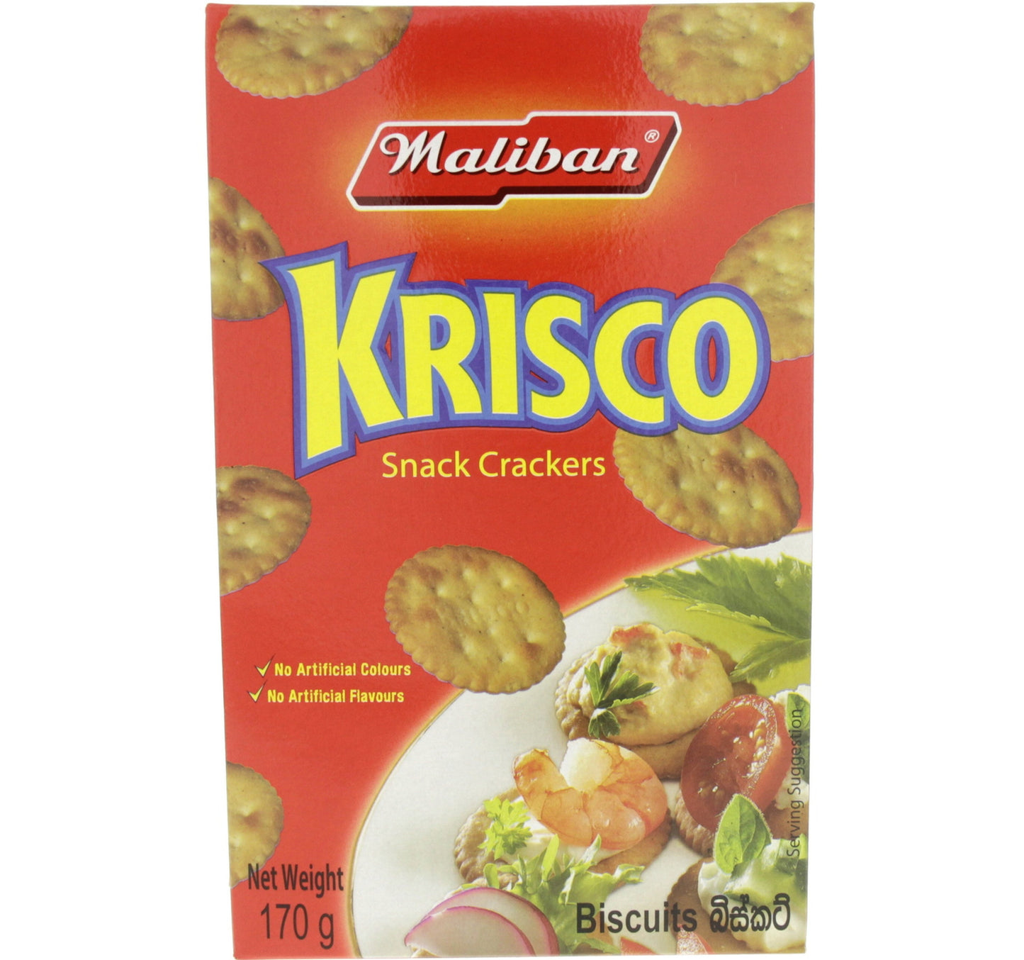 Maliban Krisco Snack Crackers 170 g