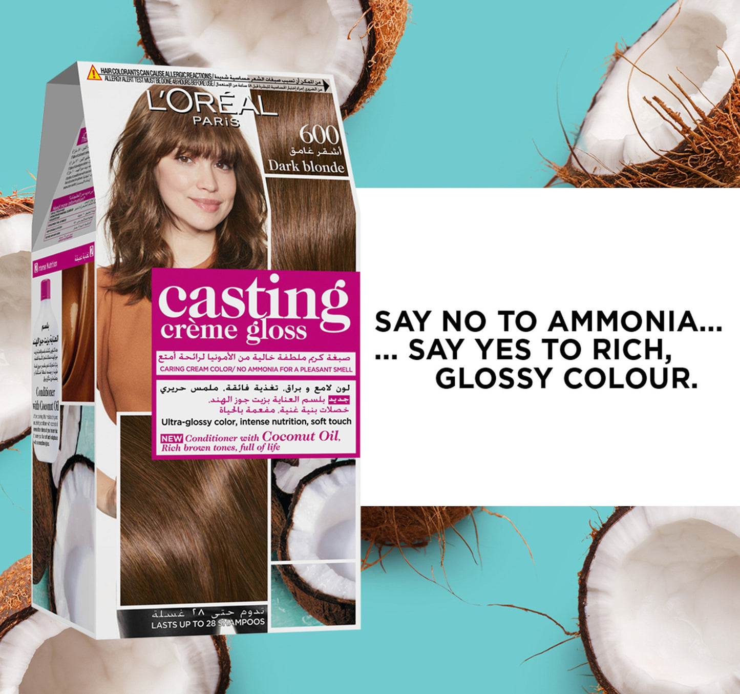 L'Oreal Paris Casting Creme 600 Gloss Dark Blonde 1 pkt