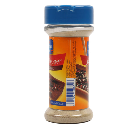 American Garden White Pepper Powder 99 g