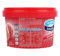 Saudia Ice Cream Strawberry 500 ml
