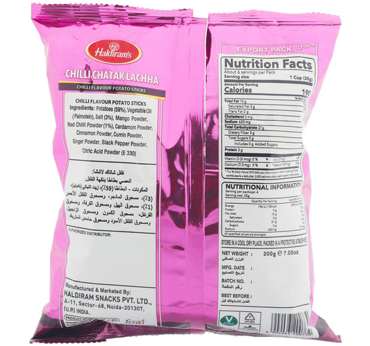 Haldiram's Chilli Chatak Lachha 200 g
