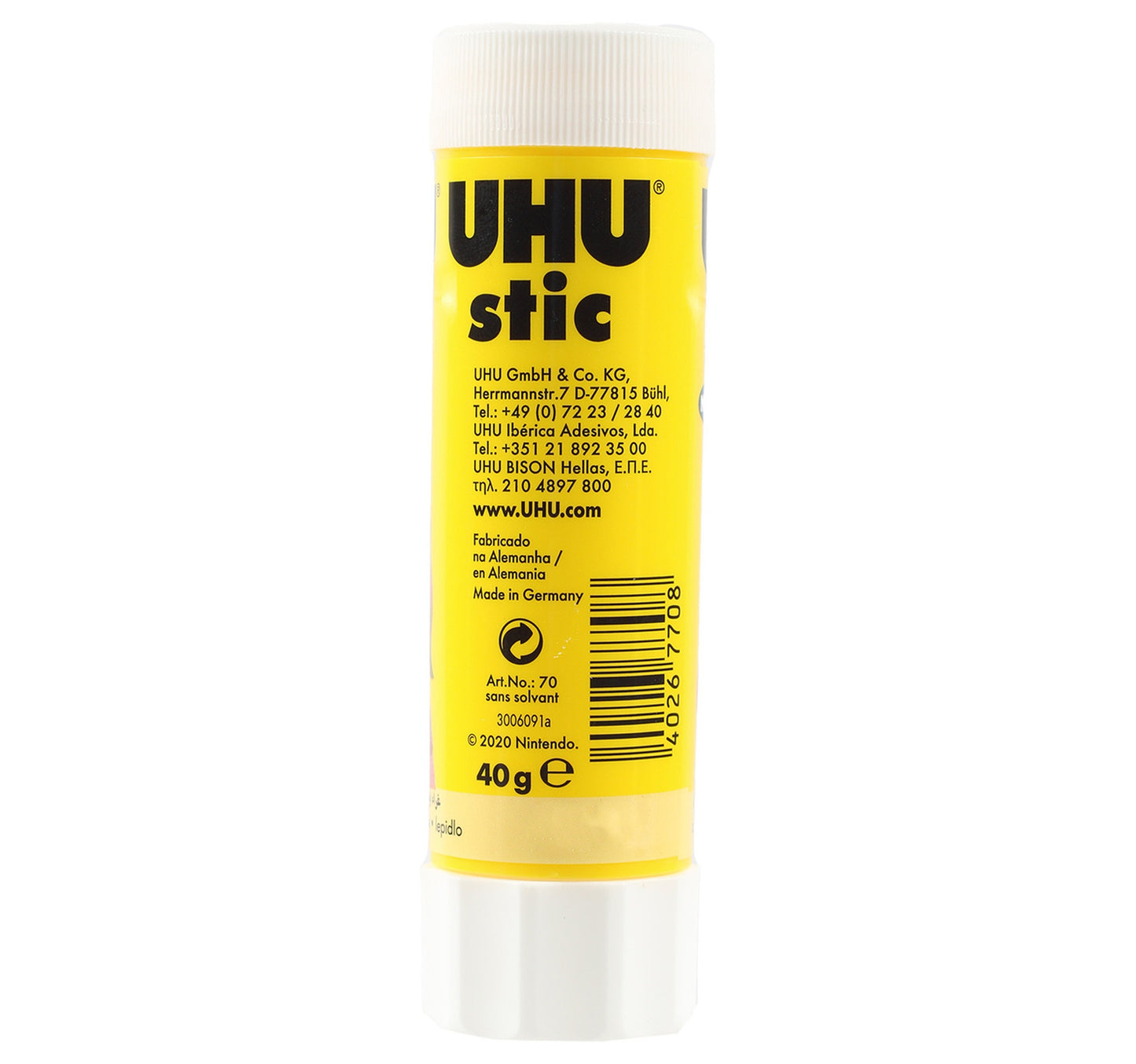 UHU Glue Stick UH190 40gm