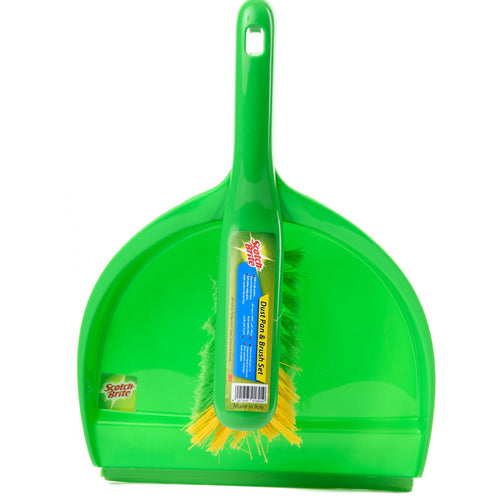 Scotch Brite Dust Pan And Brush Set 1pc