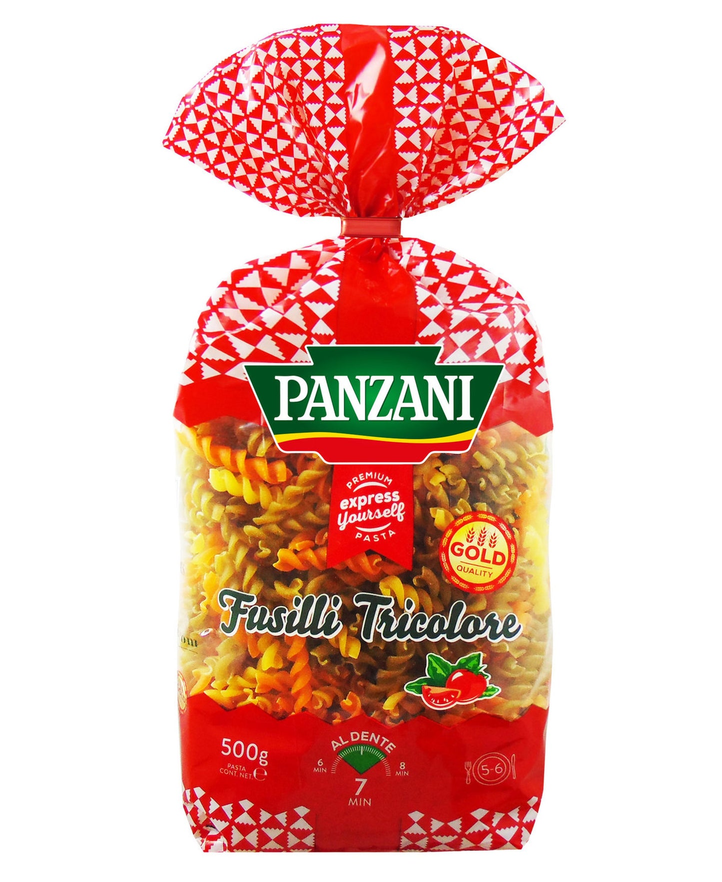 بانزاني معكرونة فوسيلي تريكولور 500 جم