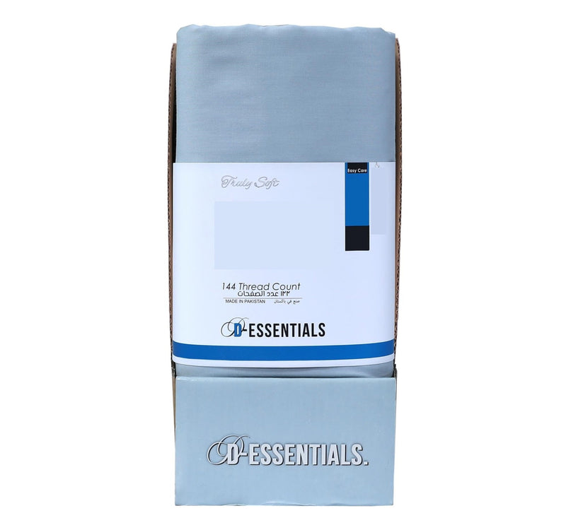 Decora D-Essentials Solid Bedsheet 160x240cm Blue