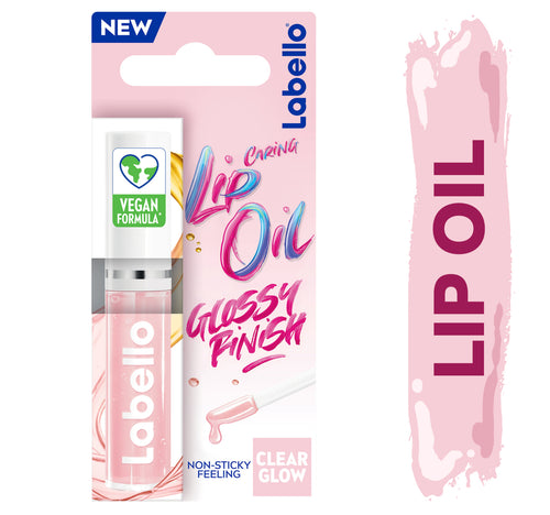 Labello Lip Oil Clear Glow Moisturising Lip Care 5.1 g