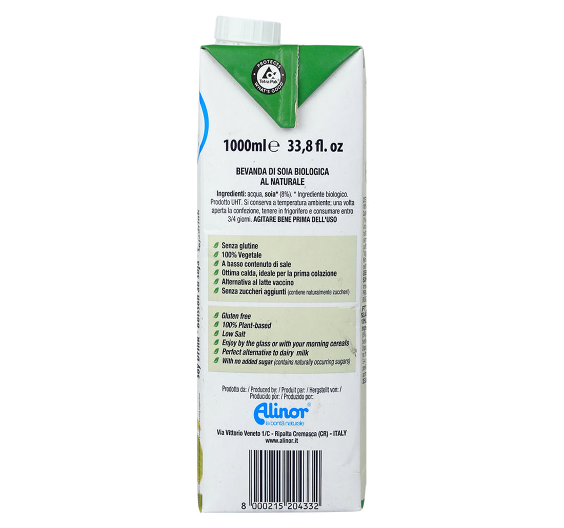 Ecolife Organic Soy Drink Natural 1 Litre