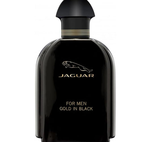 Jaguar Men's Gold In Black Eau De Toilette Vaporisateur Natural Body Spray, 100 ml