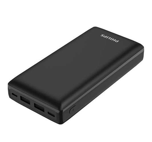 Philips Power Bank, 20000mAh, Black, DLP7721N