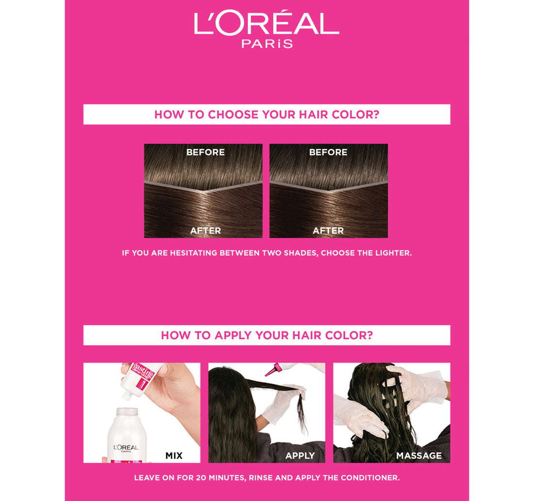 L'Oreal Paris Casting Creme 400 Gloss Brown 1 pkt