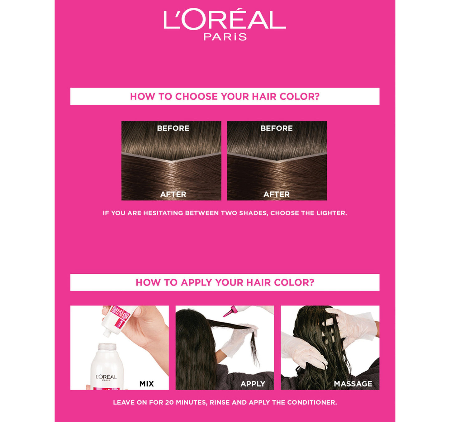 L'Oreal Paris Casting Creme 400 Gloss Brown 1 pkt