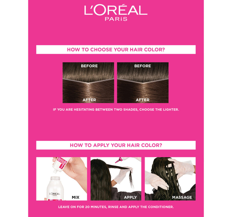 L'Oreal Paris Casting Creme 400 Gloss Brown 1 pkt