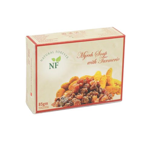 Natural Forever Myrrh Soap With Turmeric 85 g