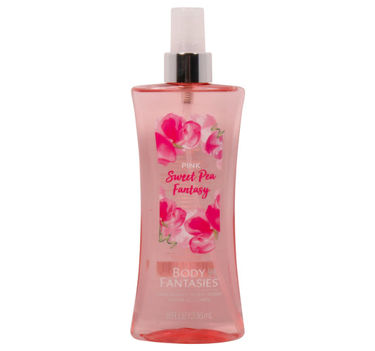بخاخ الجسم فانتازي برائحة البازلاء الحلوة الوردية 236 مل