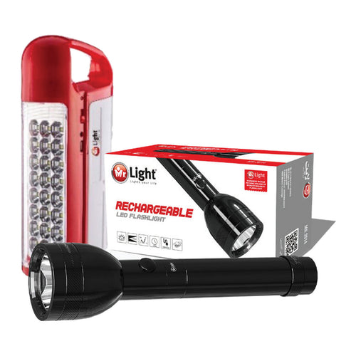 Mr.Light Emergency Light MR588 + Torch MR2014