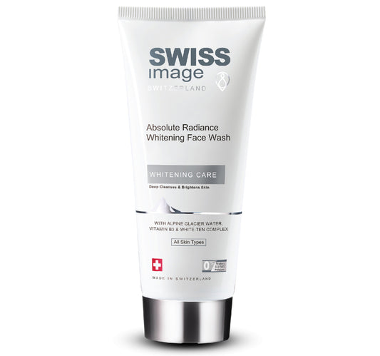 Swiss Image Absolute Radiance Whitening Face Wash 200 ml + Day Cream 50 ml