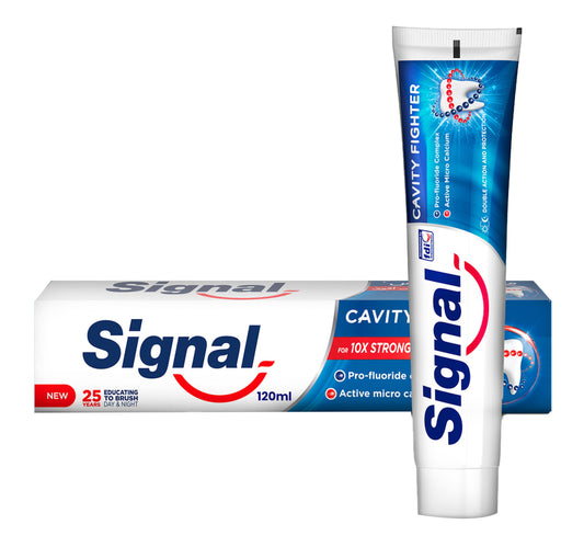 معجون أسنان سيجنال لمكافحة التسوس 120 مل